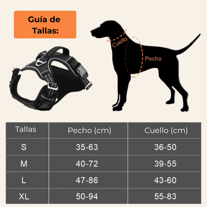 Arnés Impermeable Antitirones con Asa de Control